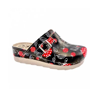 Anatomski ženski natikači – vzorec pikapolonica