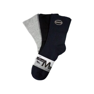 Moške bombažne nogavice brez elastike 3/1