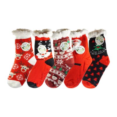 Otroške božične nogavice ESKIMKE