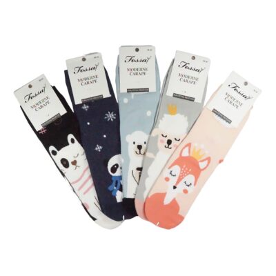 Termo nogavice pisane